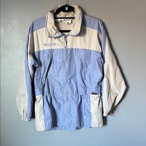 VTG Columbia Women’s Lightweight Packable Windbreaker Jacket Small